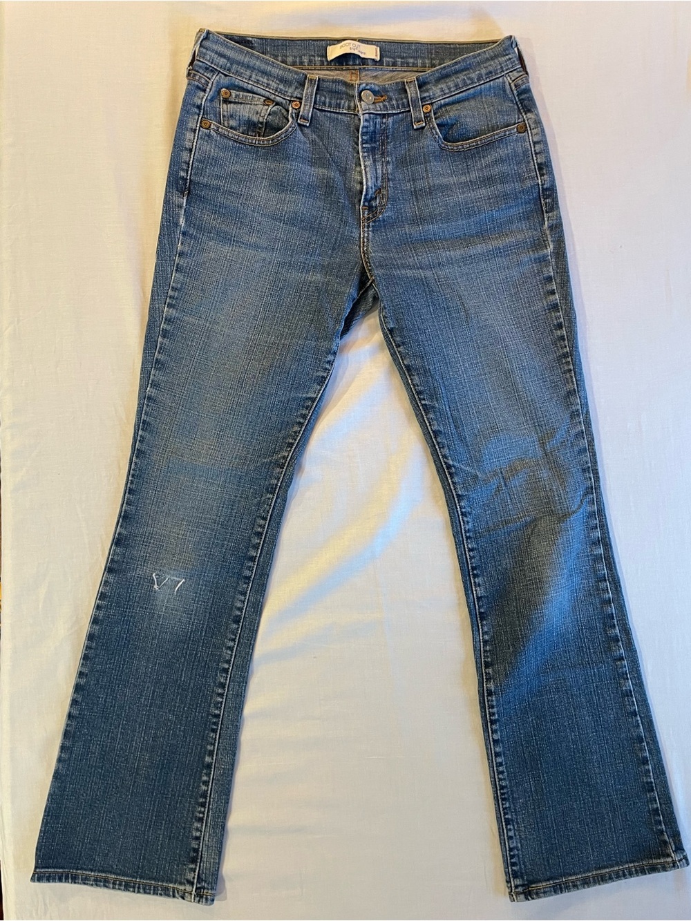 Levi's Women's Medium Blue Flare Jeans